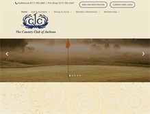 Tablet Screenshot of countryclubofjackson.com